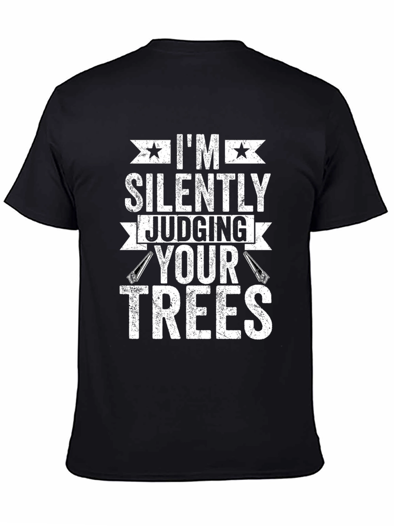 Silently Judging Your Trees Funny T-Shirt