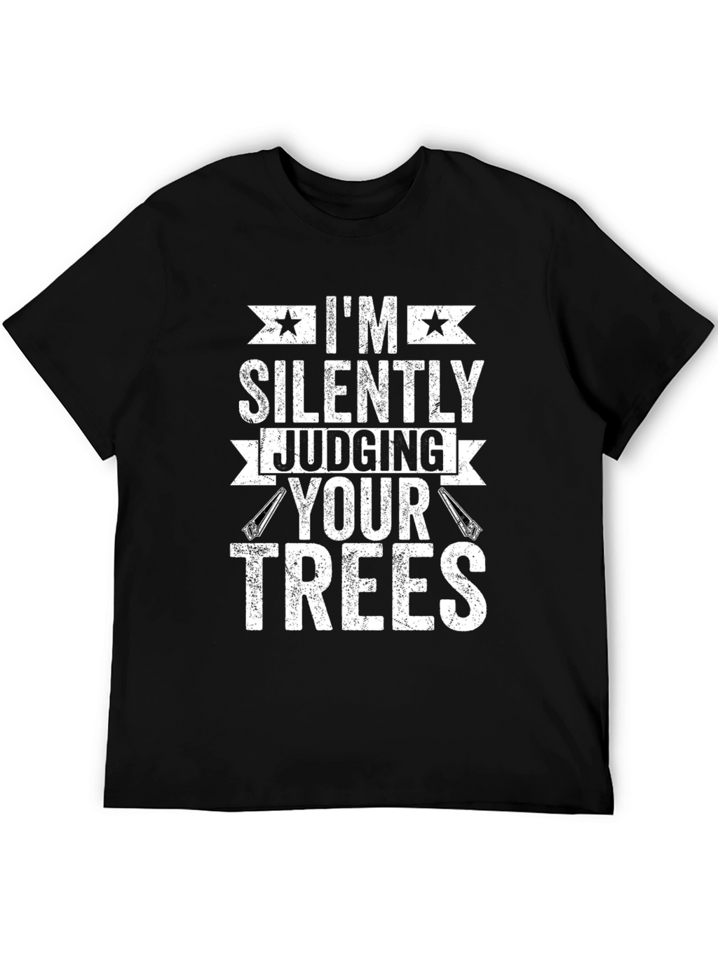 Silently Judging Your Trees Funny T-Shirt