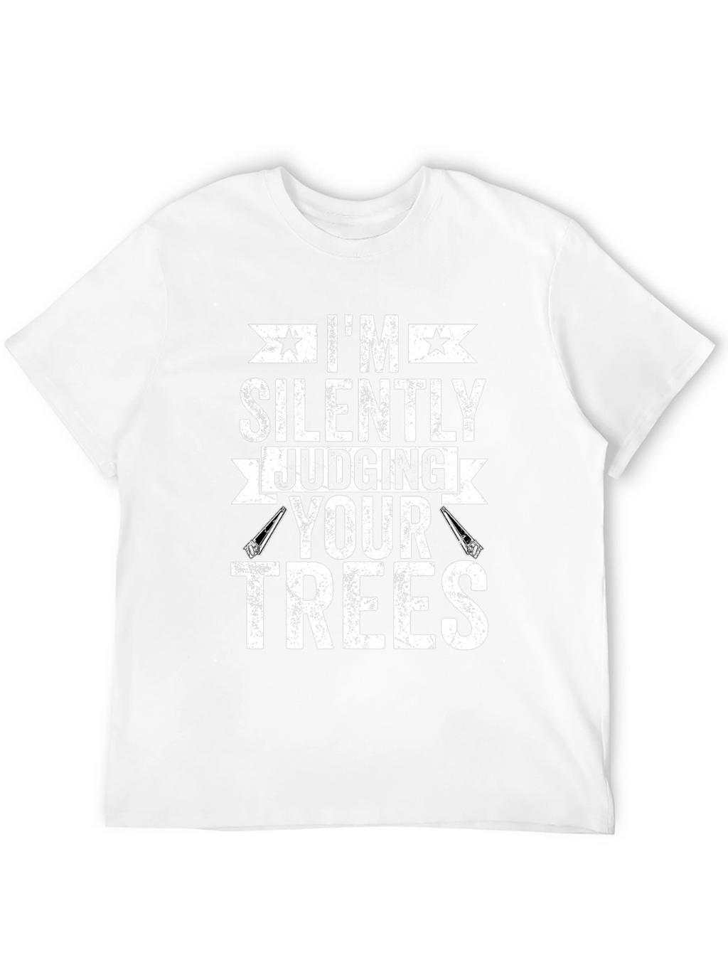 Silently Judging Your Trees Funny T-Shirt
