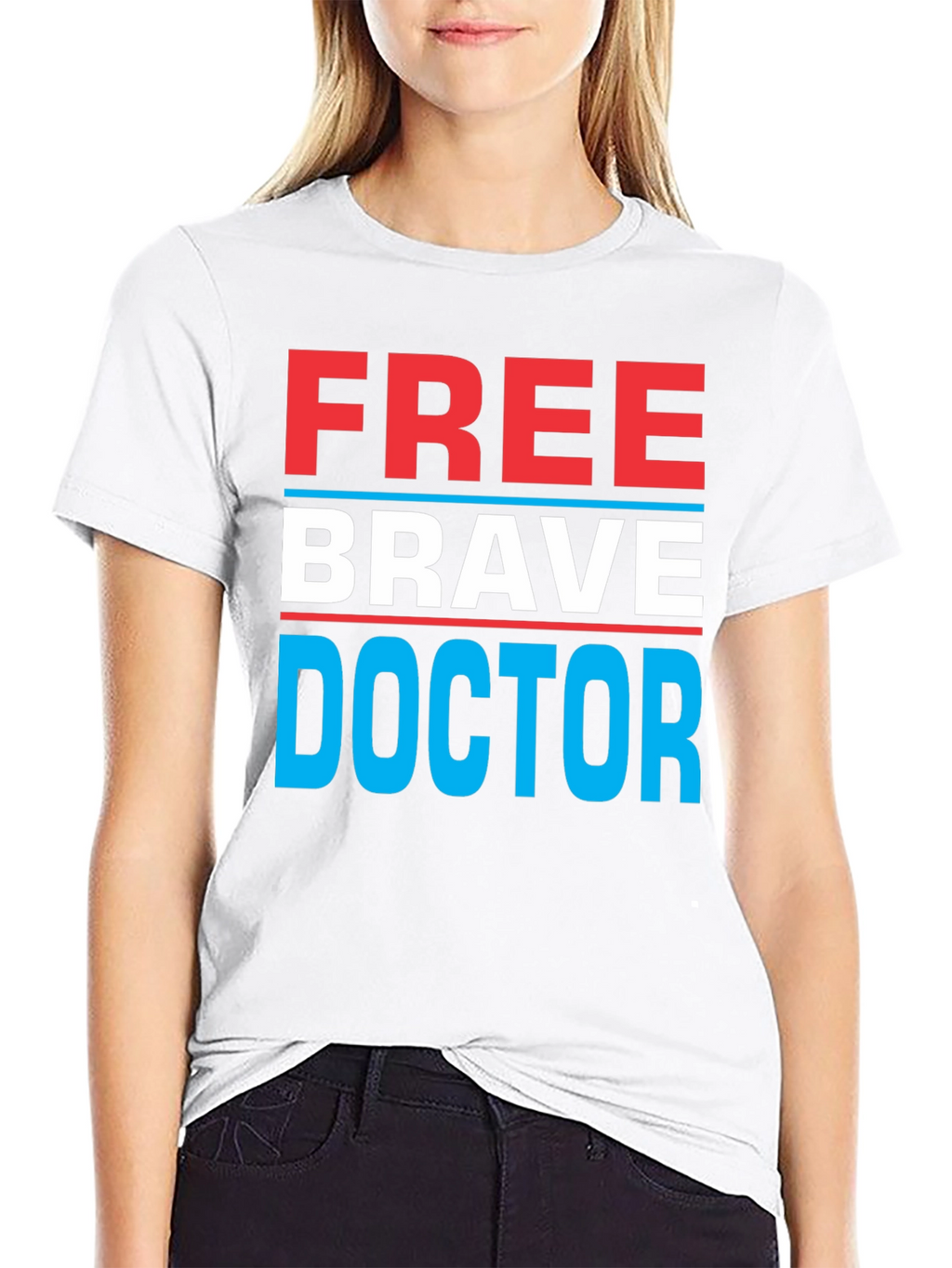 Free Brave Doctor Graphic T-Shirt