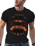 Best Men are Born in March Graphic T-Shirt
