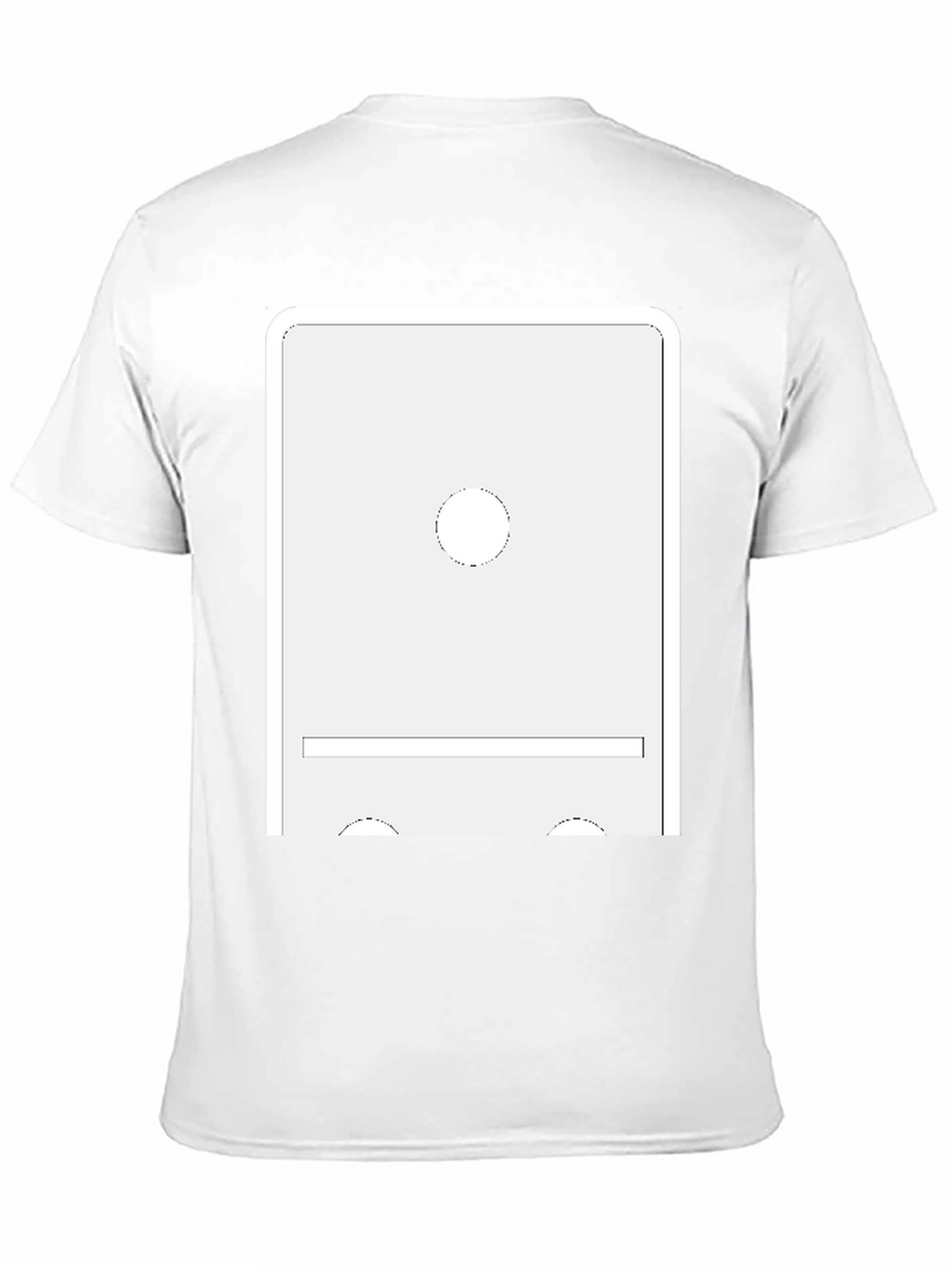 Modern Domino Graphic Tee - Unique Design