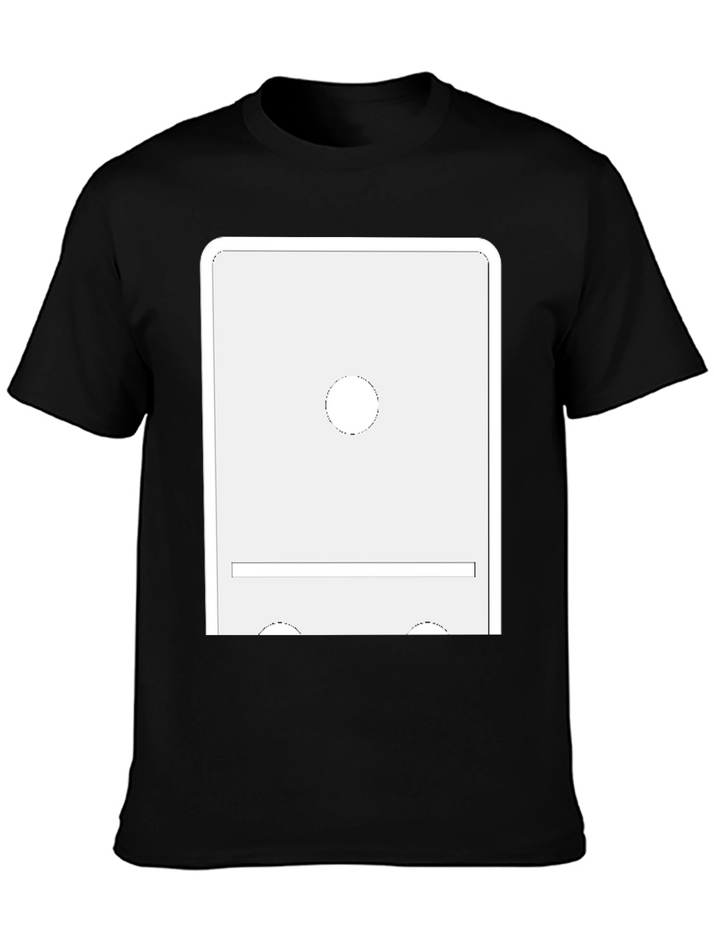 Modern Domino Graphic Tee - Unique Design