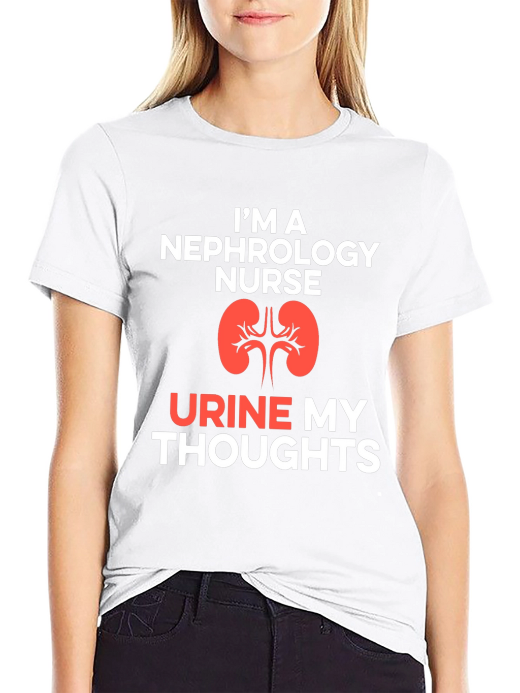 Nephrology Nurse T-Shirt - Urine My Thoughts
