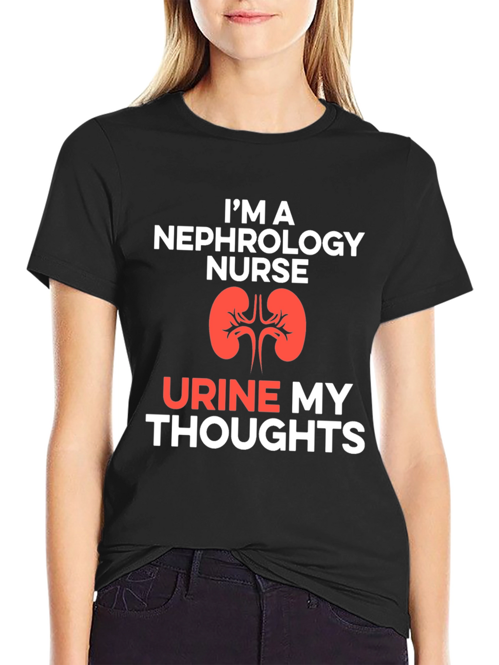 Nephrology Nurse T-Shirt - Urine My Thoughts