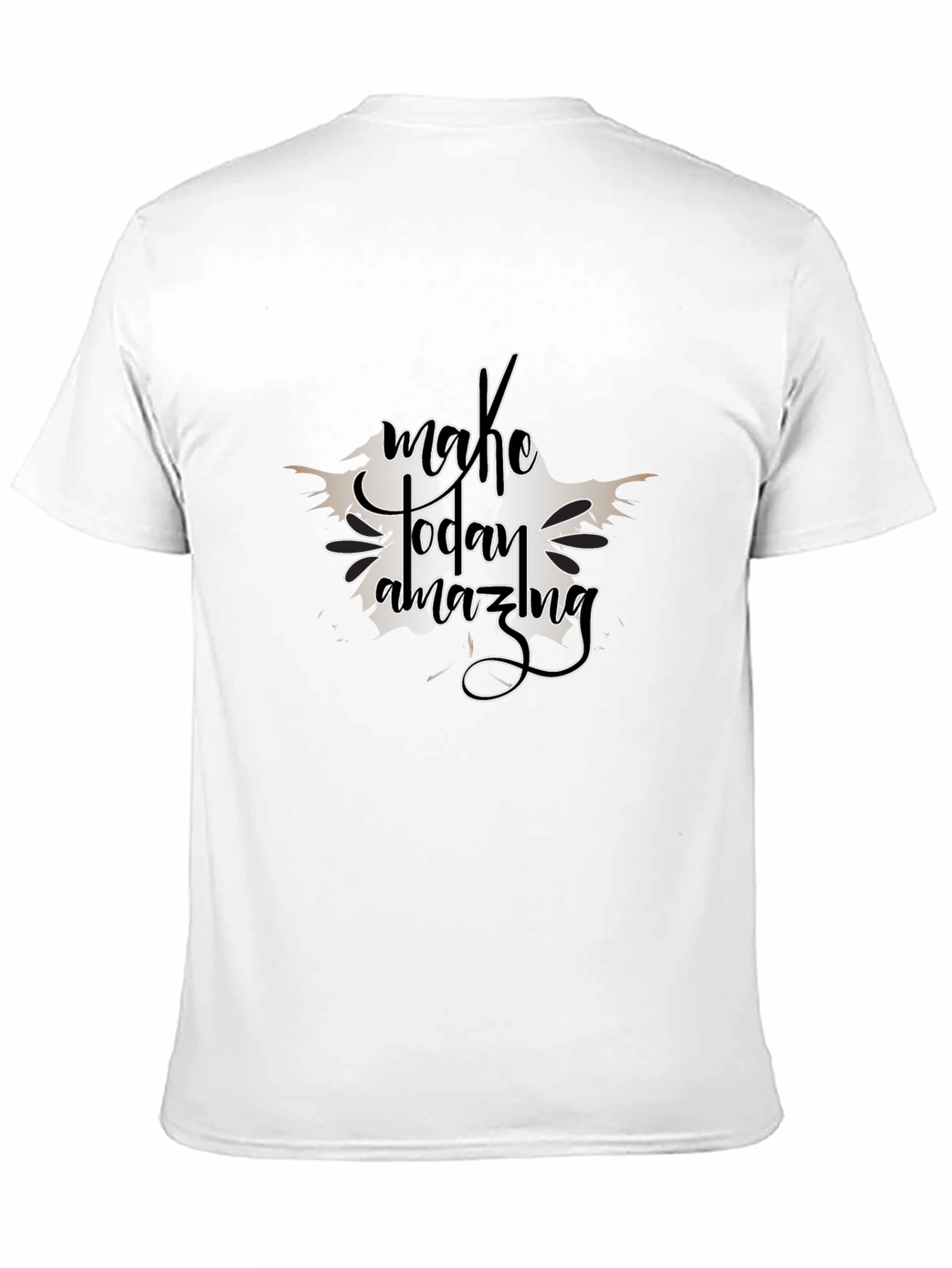 Make Today Amazing Black Graphic Tee