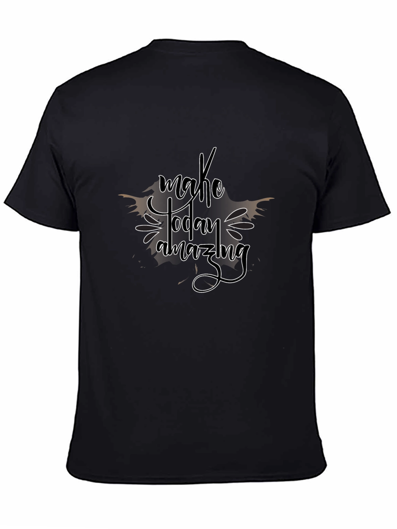 Make Today Amazing Black Graphic Tee