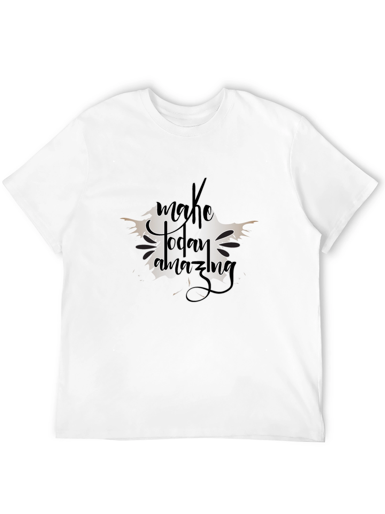 Make Today Amazing Black Graphic Tee