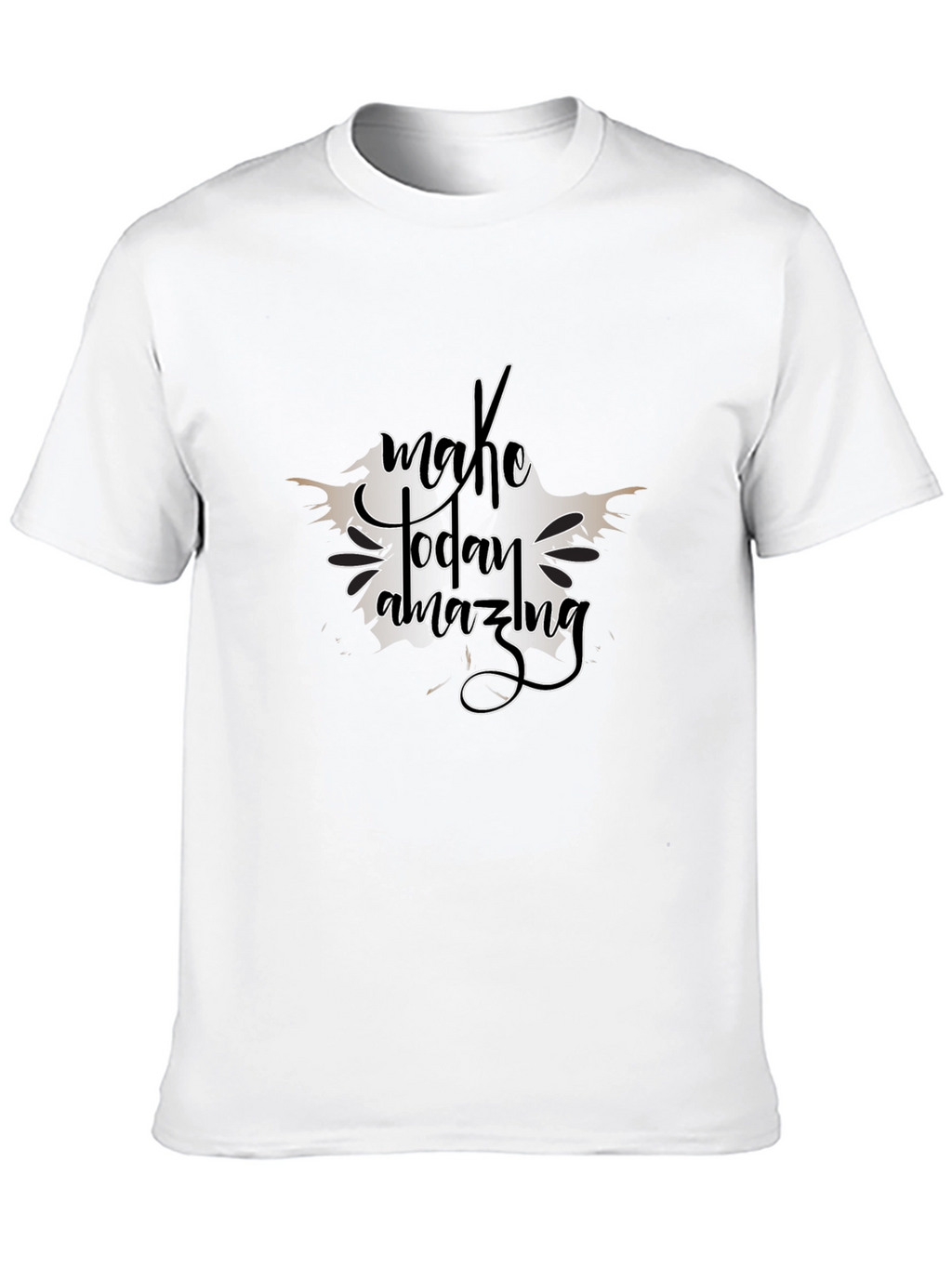 Make Today Amazing Black Graphic Tee