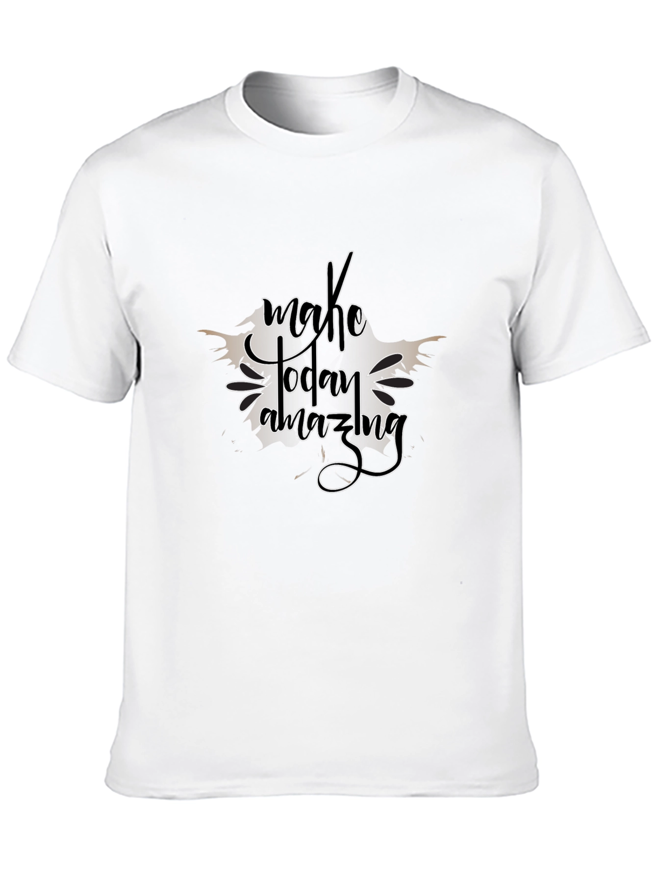 Make Today Amazing Black Graphic Tee