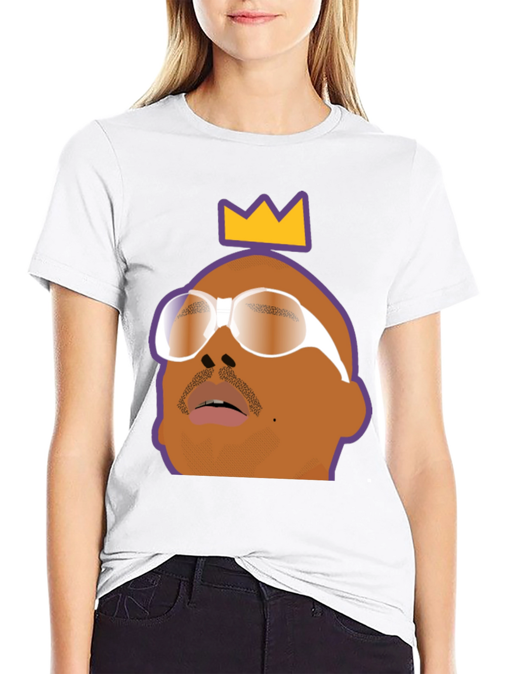 King Graphic Tee - Stylish Black T-Shirt