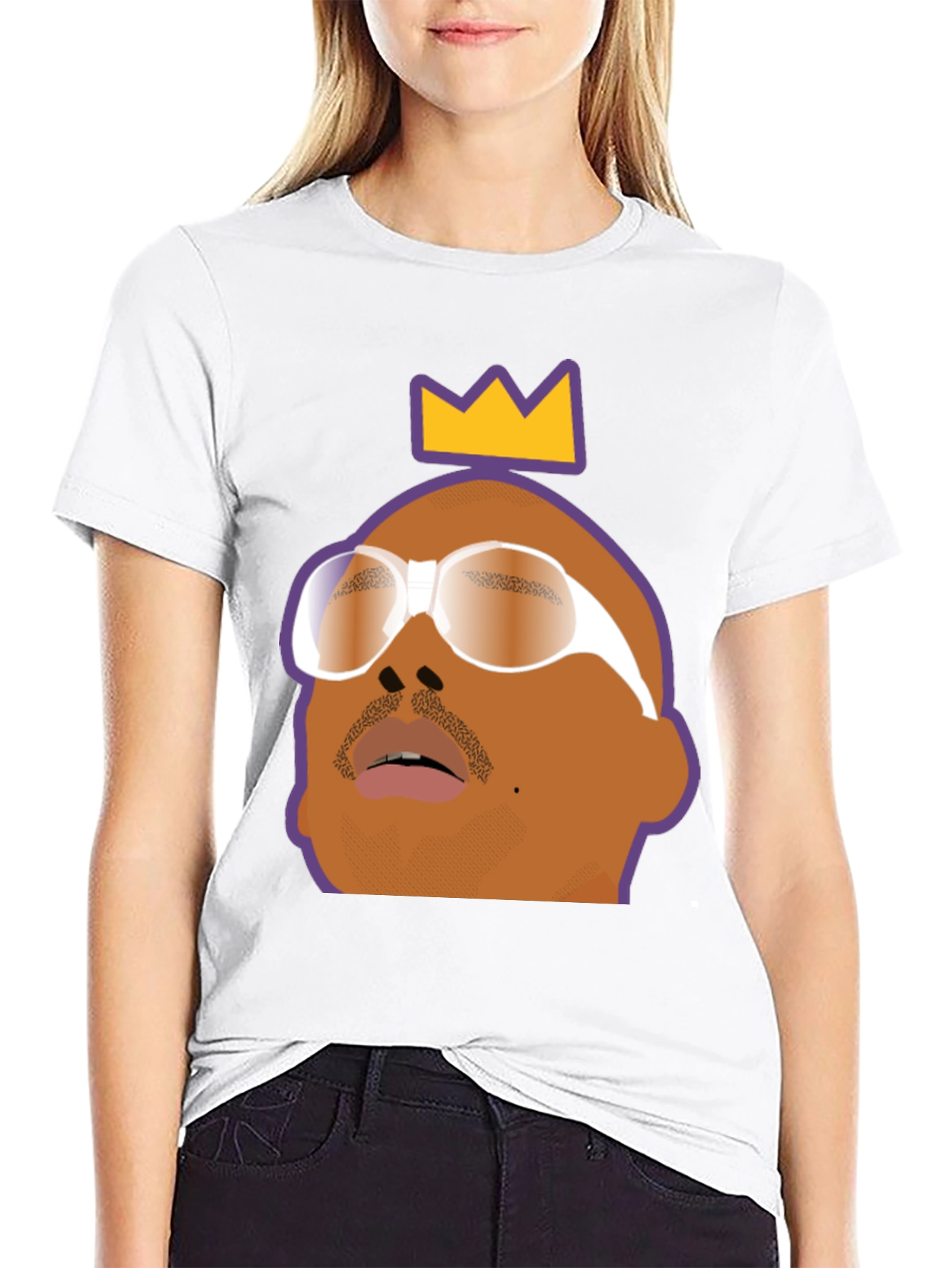 King Graphic Tee - Stylish Black T-Shirt