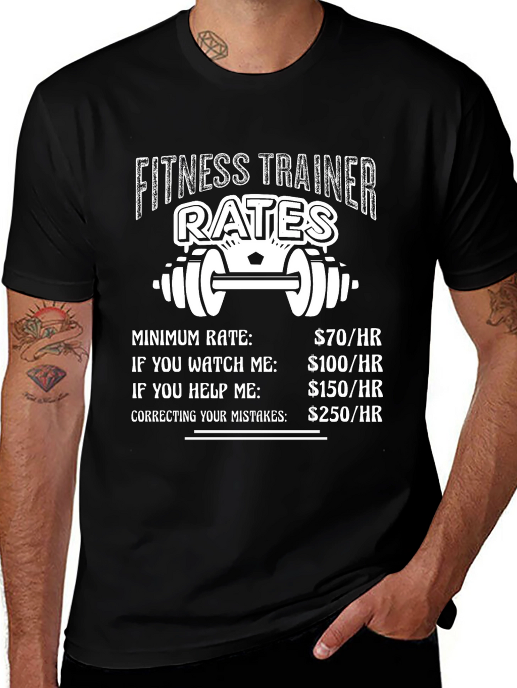 Fitness Trainer Rates T-Shirt