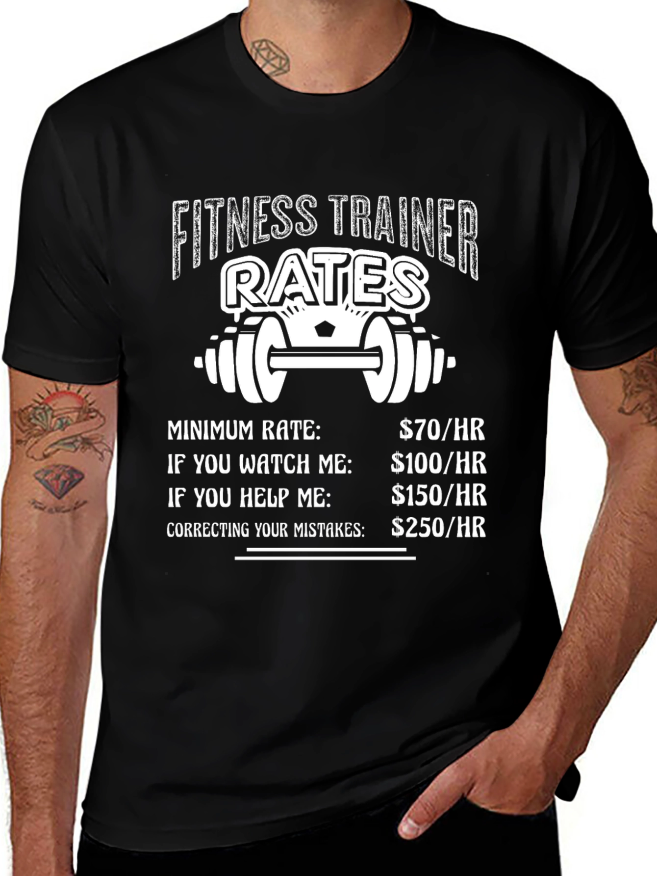 Fitness Trainer Rates T-Shirt