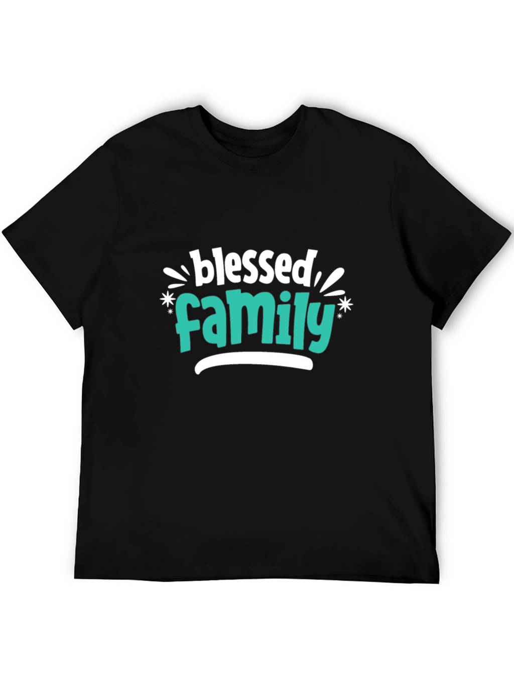 Blessed Family Graphic Tee - Stylish Comfort
