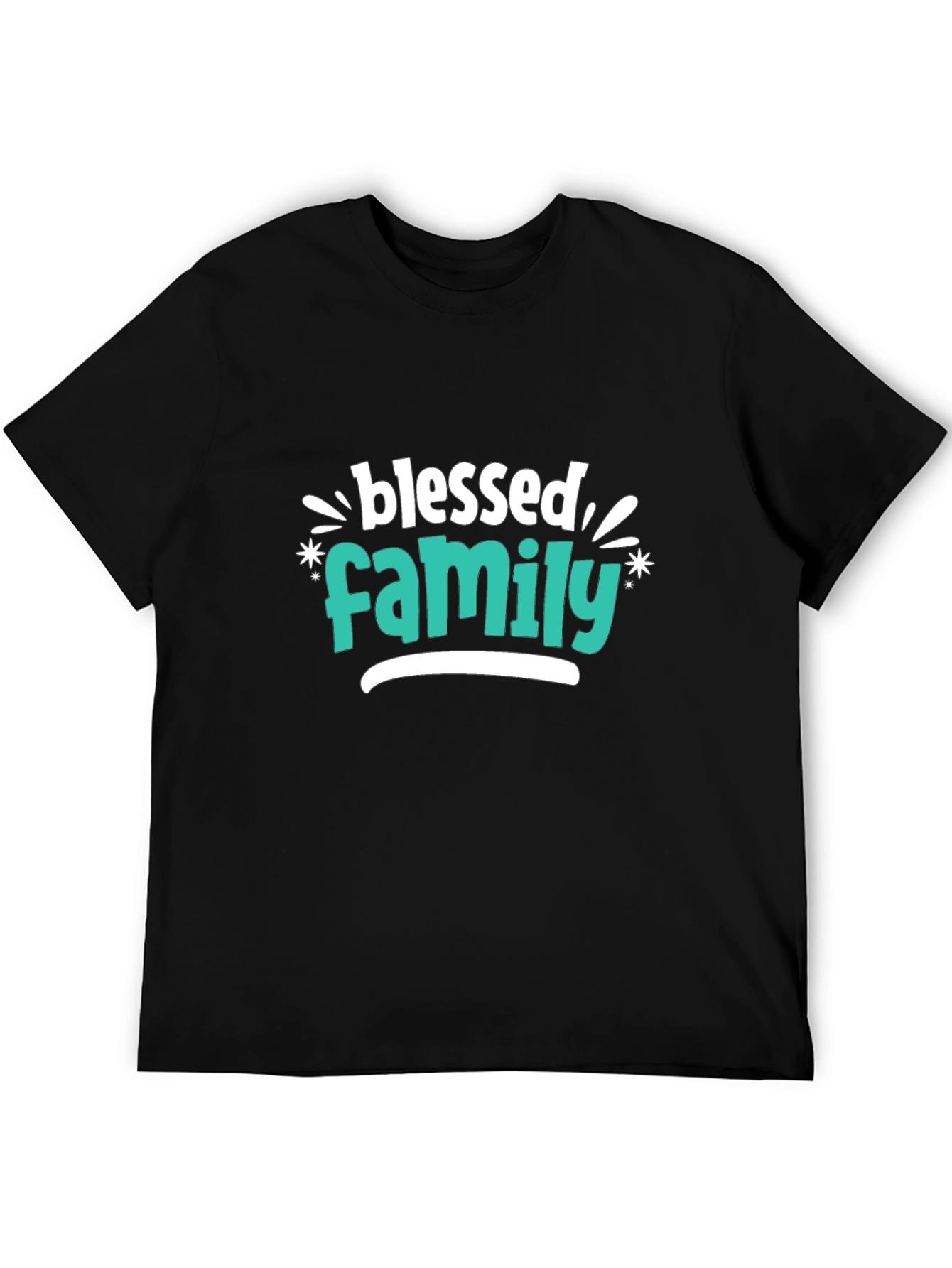 Blessed Family Graphic Tee - Stylish Comfort