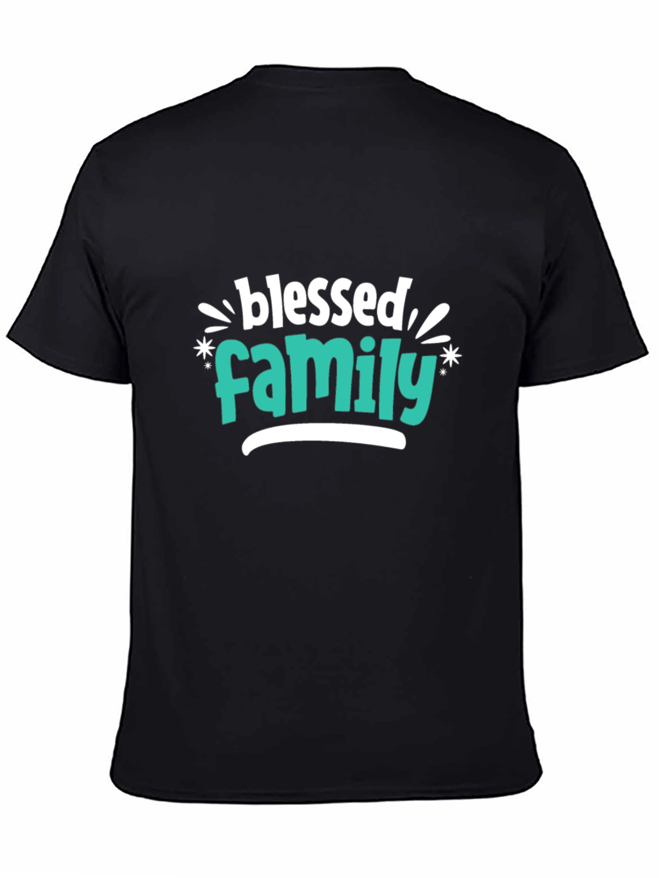 Blessed Family Graphic Tee - Stylish Comfort