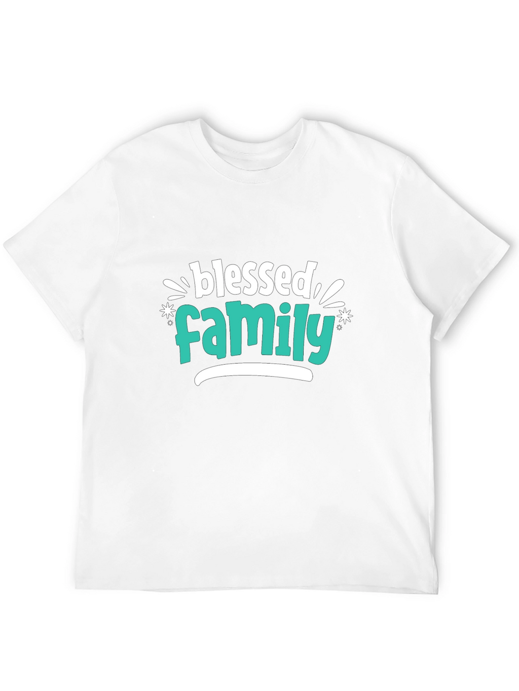 Blessed Family Graphic Tee - Stylish Comfort