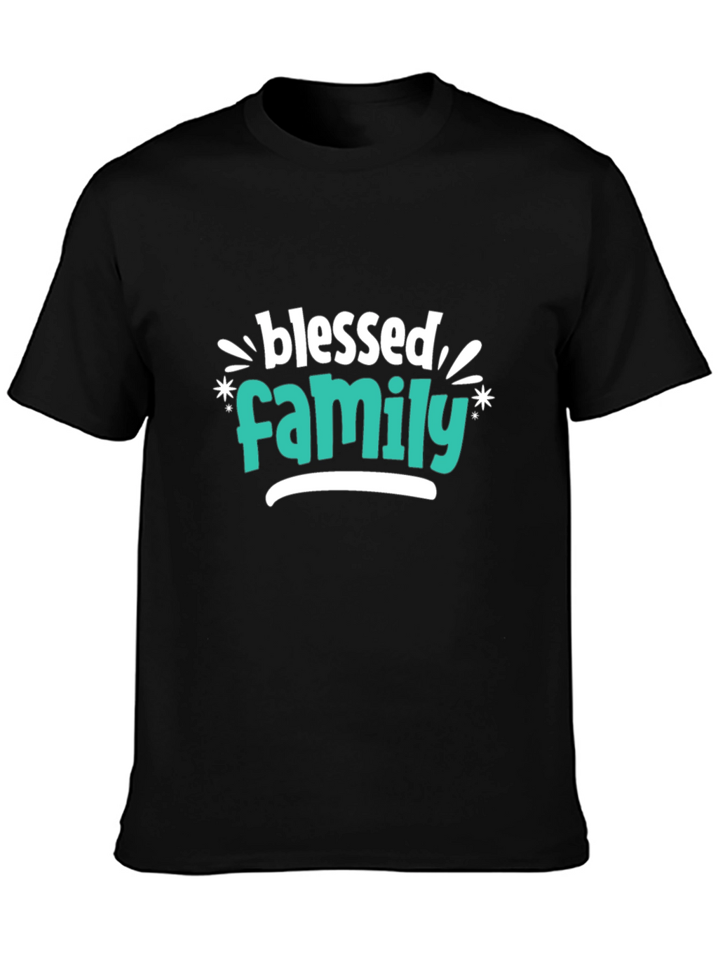Blessed Family Graphic Tee - Stylish Comfort