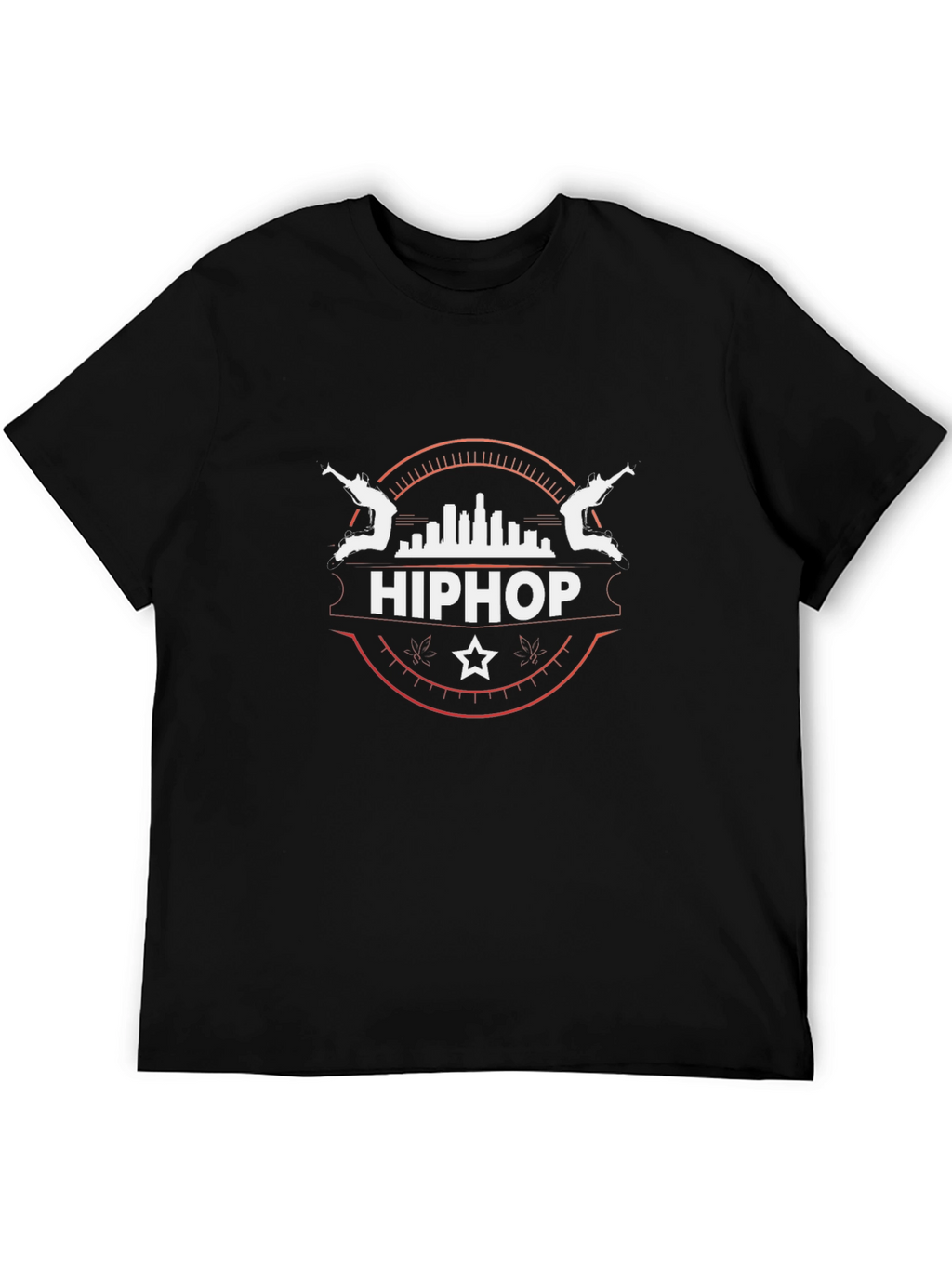 Hip Hop Graphic Print T-Shirt