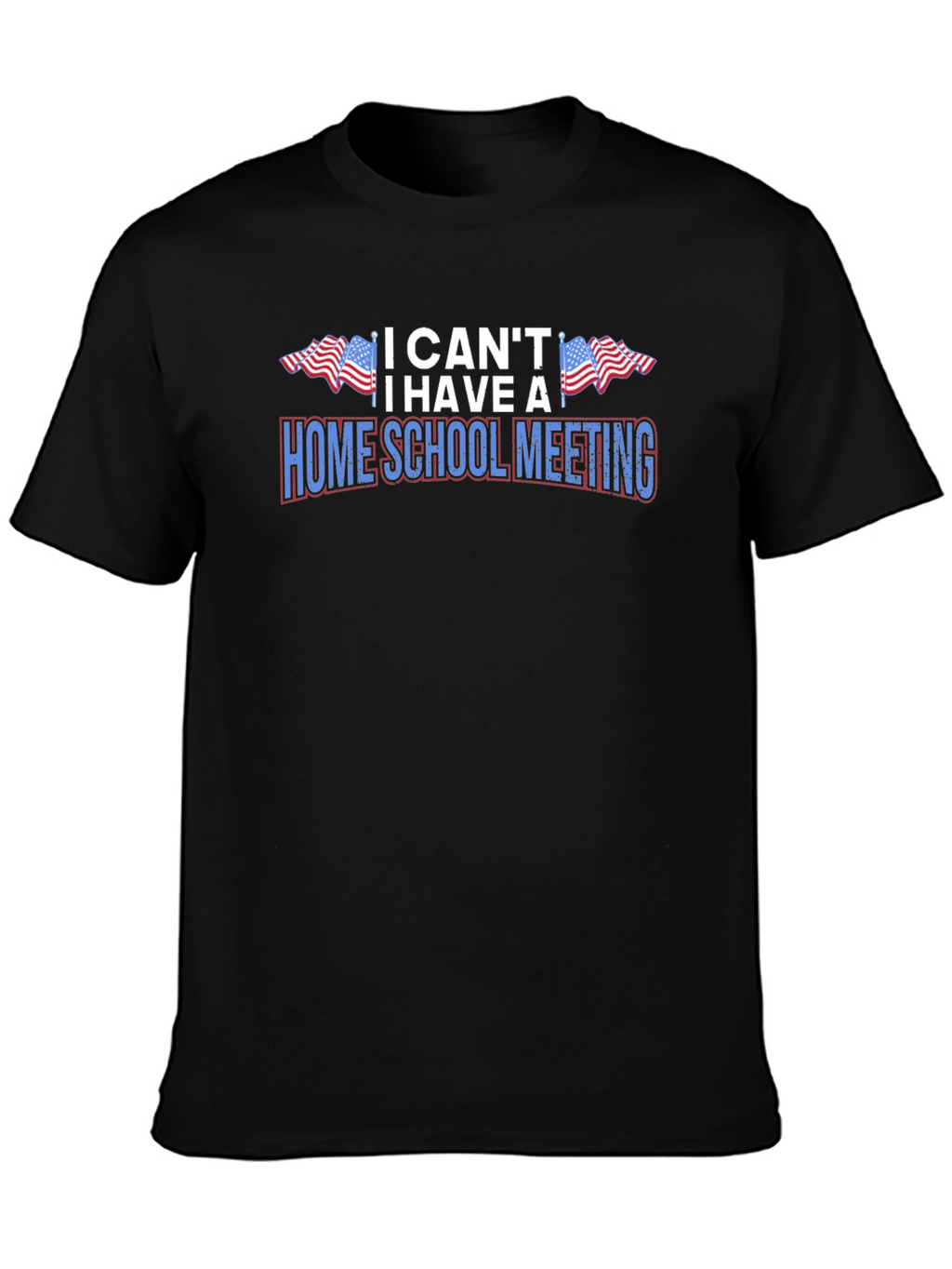 I Cant I Have A Homeschool Meeting Graphic Tee