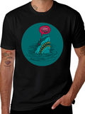 Shark Brain T-Shirt - Dark Humor Tee