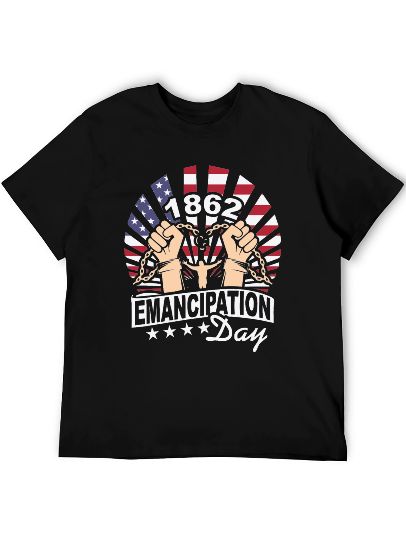 Emancipation Day Graphic Tee - Freedom & Justice T-Shirt