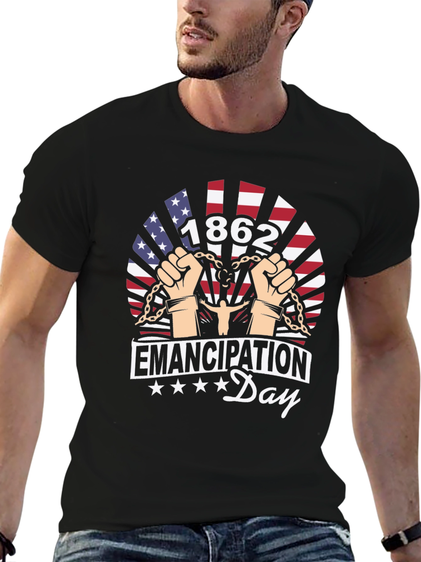 Emancipation Day Graphic Tee - Freedom & Justice T-Shirt
