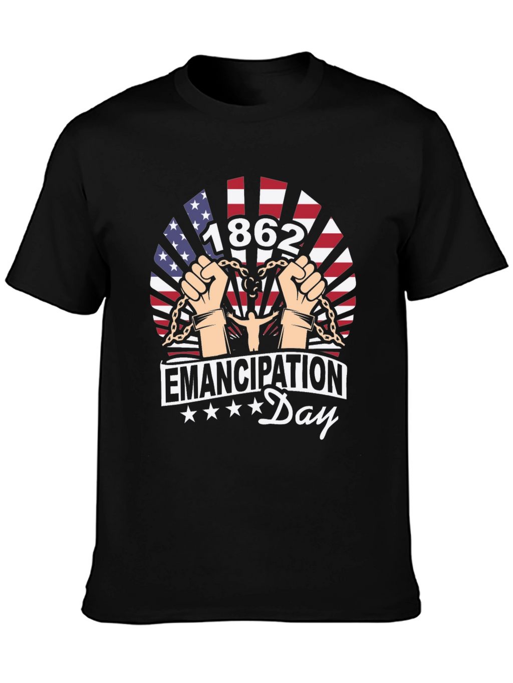 Emancipation Day Graphic Tee - Freedom & Justice T-Shirt