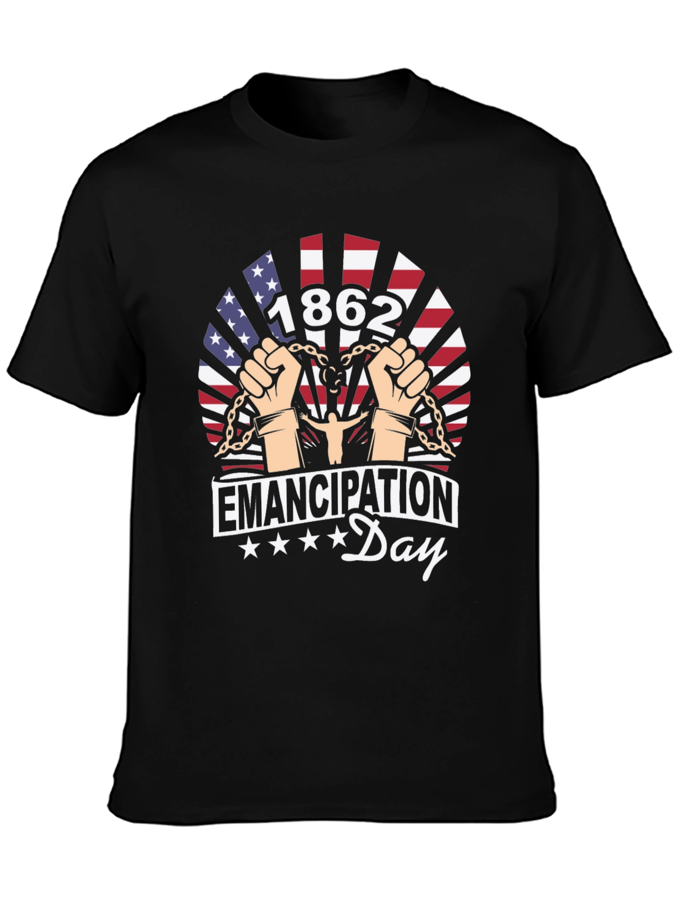Emancipation Day Graphic Tee - Freedom & Justice T-Shirt