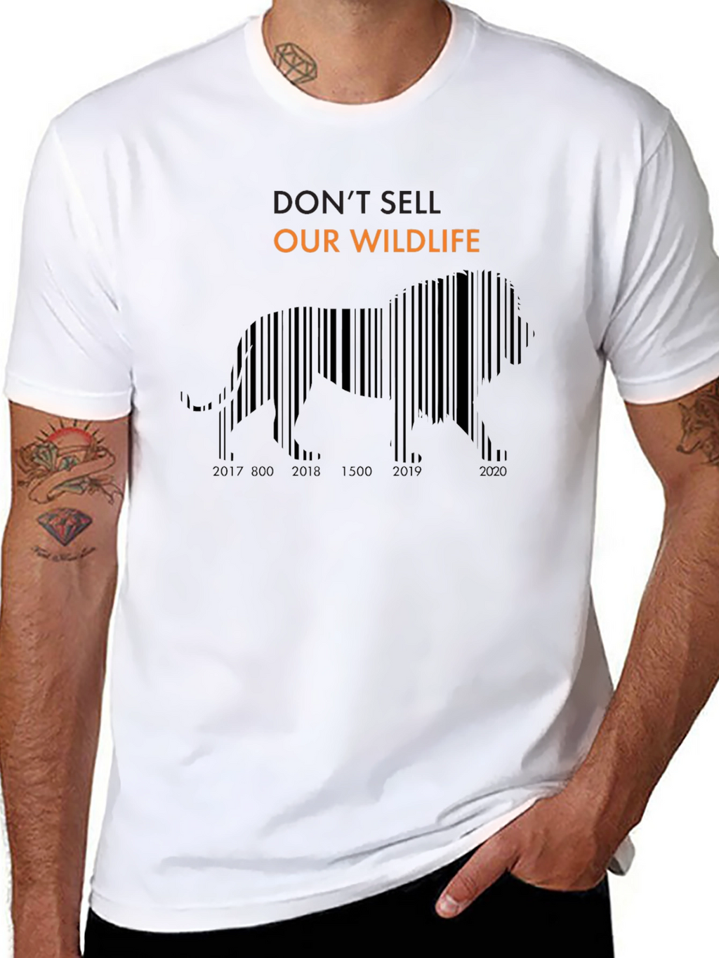 Wildlife Lion Conservation T-Shirt