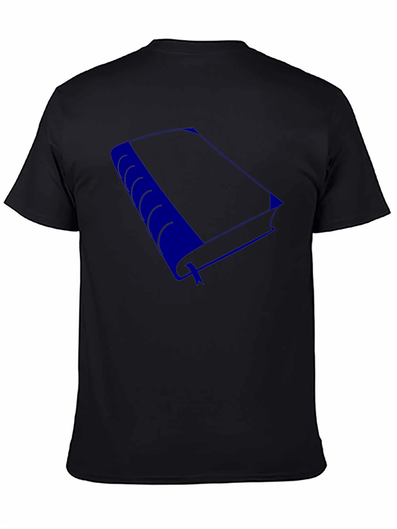 Book Lover T-Shirt - Blue Book Design