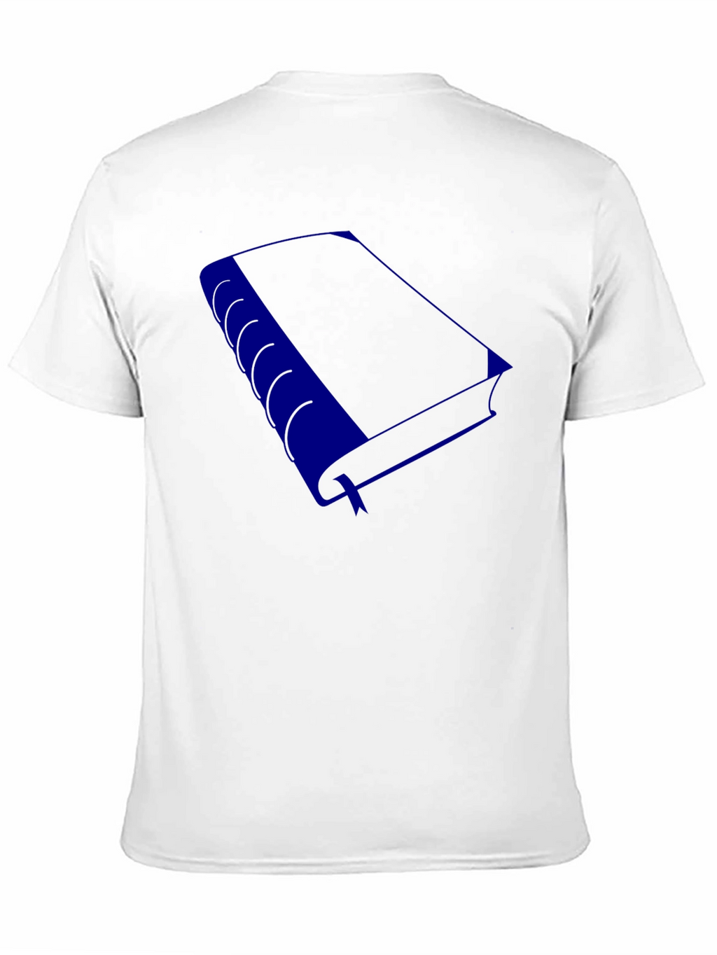 Book Lover T-Shirt - Blue Book Design