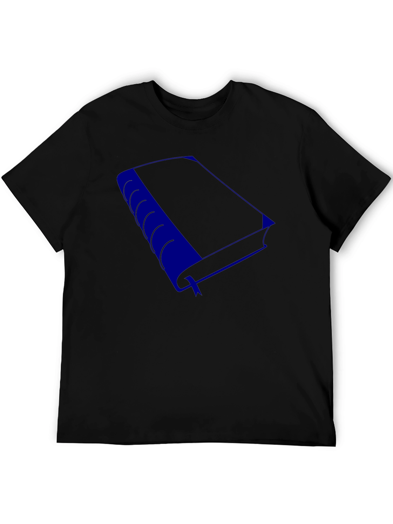 Book Lover T-Shirt - Blue Book Design