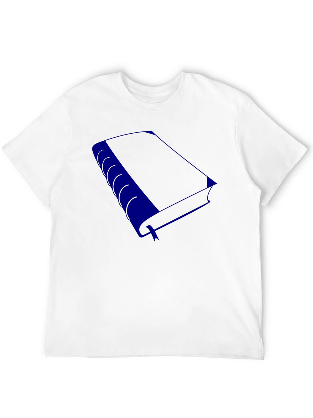 Book Lover T-Shirt - Blue Book Design