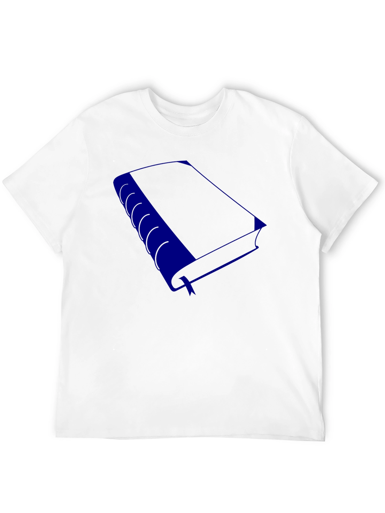 Book Lover T-Shirt - Blue Book Design