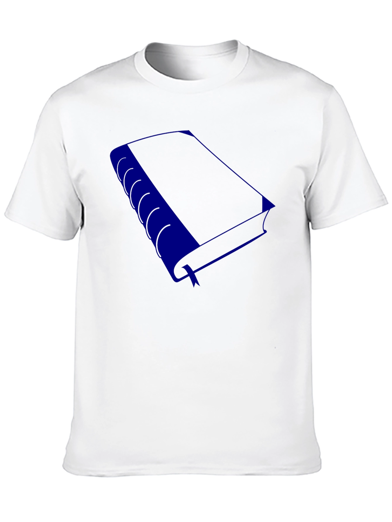 Book Lover T-Shirt - Blue Book Design