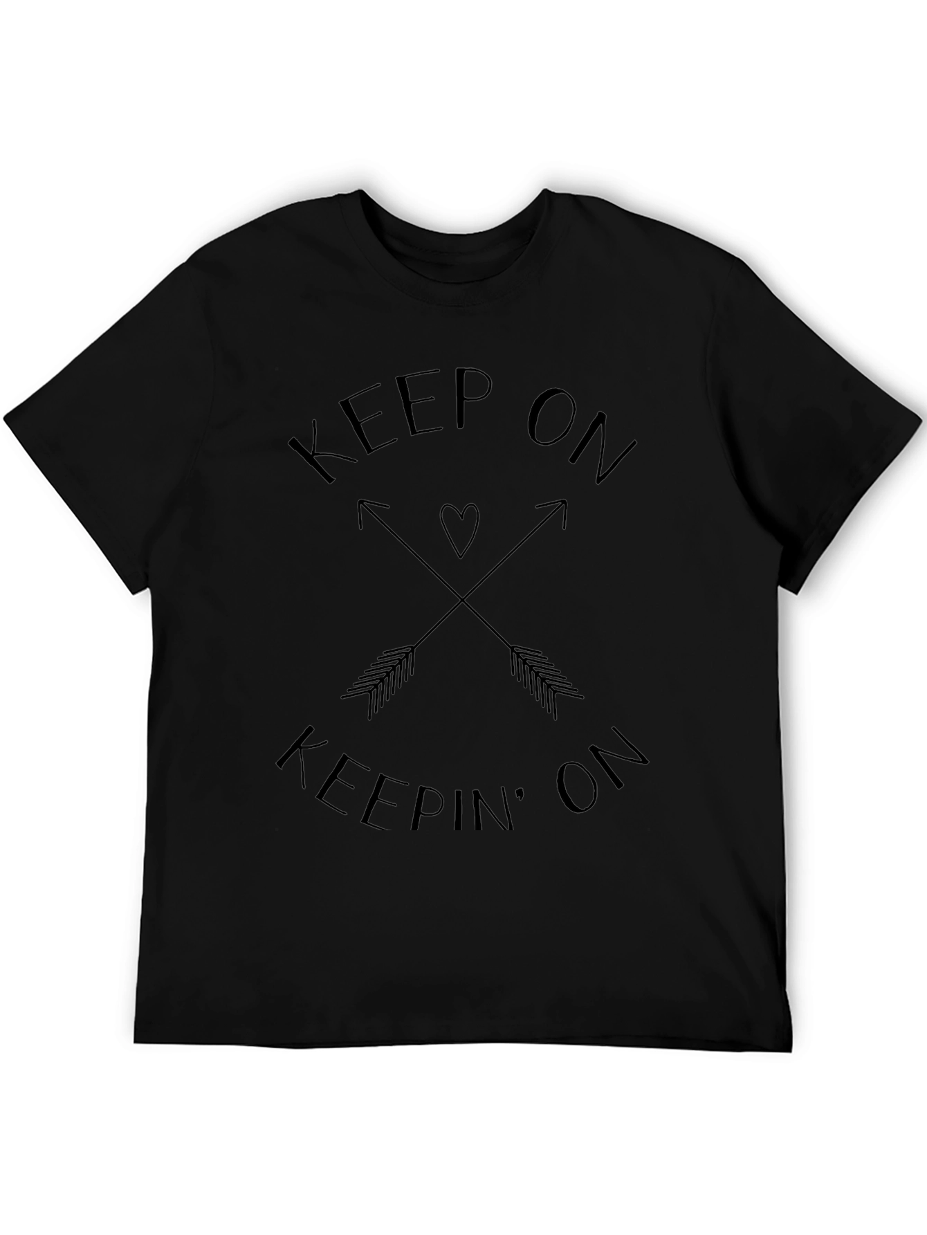 Keep On Keepin On Black T-Shirt