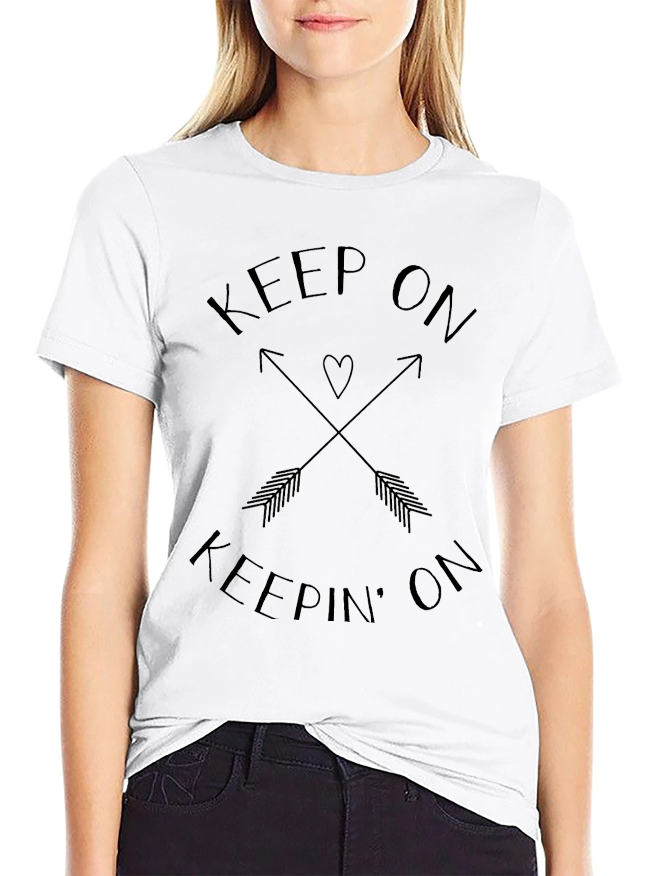 Keep On Keepin On Black T-Shirt