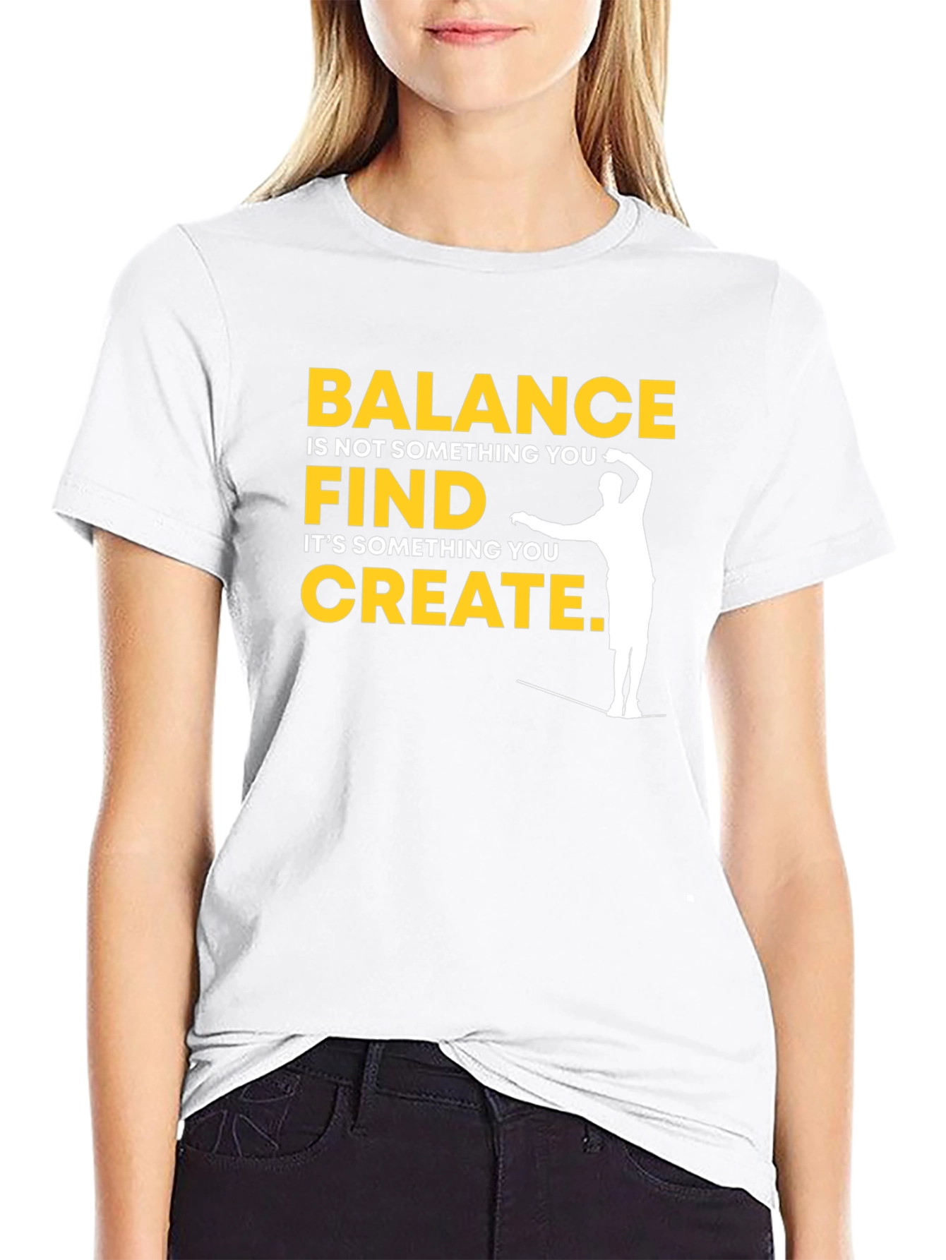 Balance Quote T-Shirt - Inspirational Graphic Tee