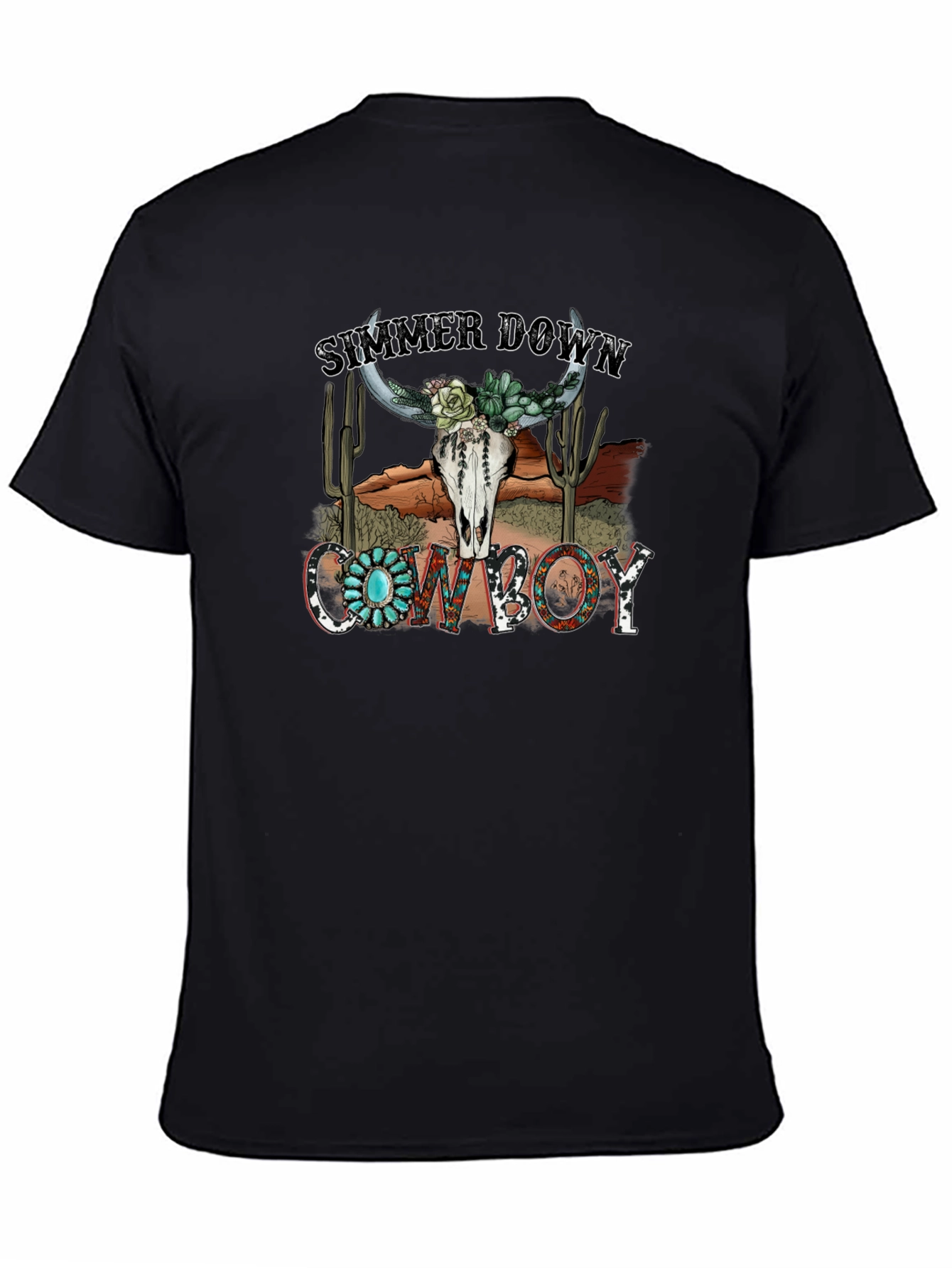 Summer Down Cowboy Graphic Tee