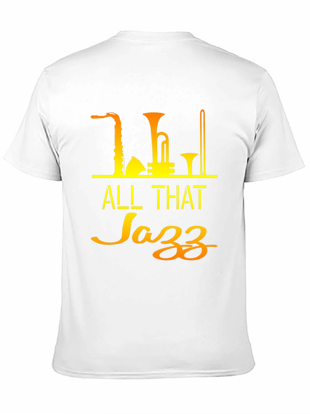 All That Jazz Black T-Shirt - Music Lover Tee