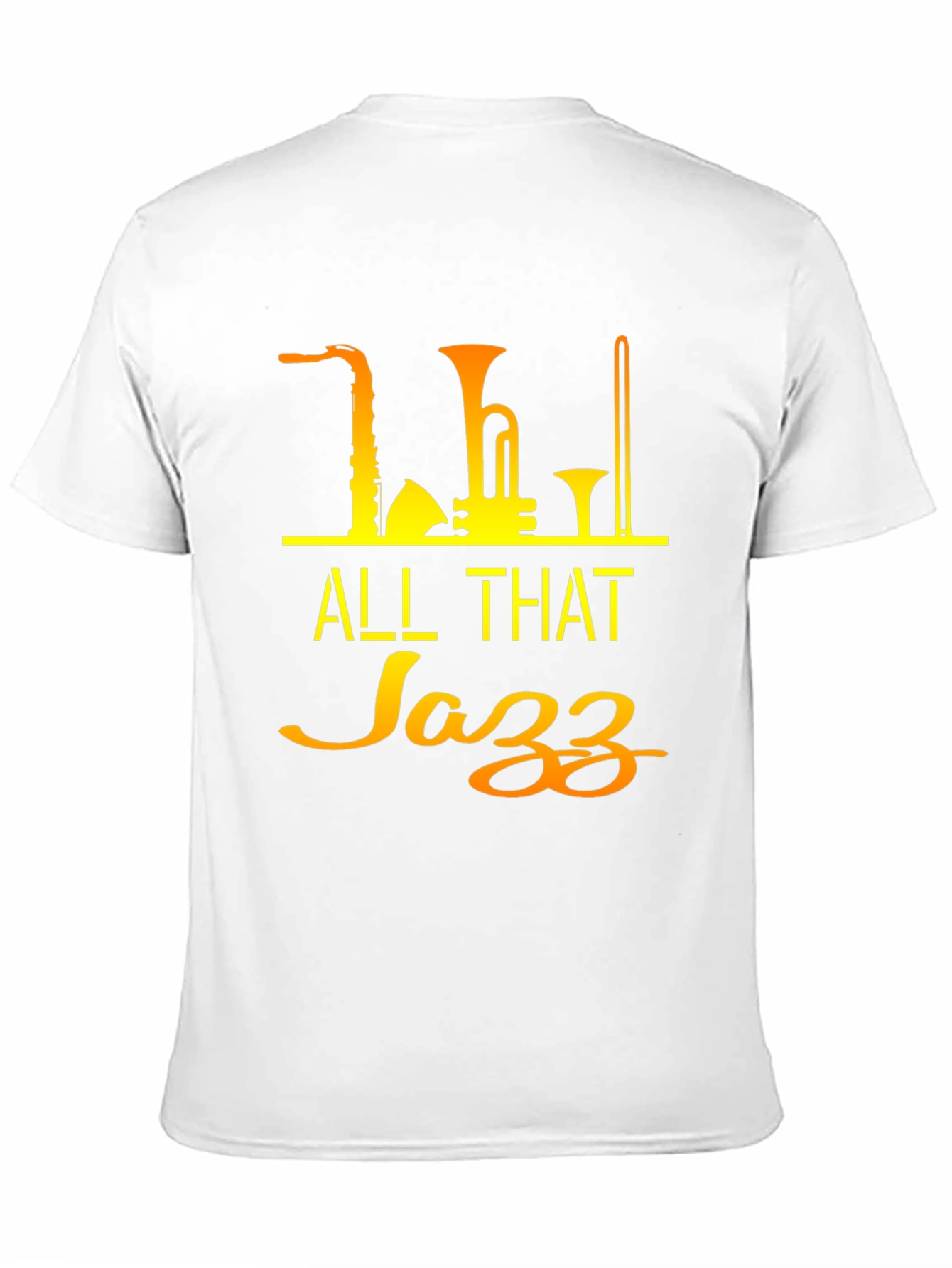 All That Jazz Black T-Shirt - Music Lover Tee