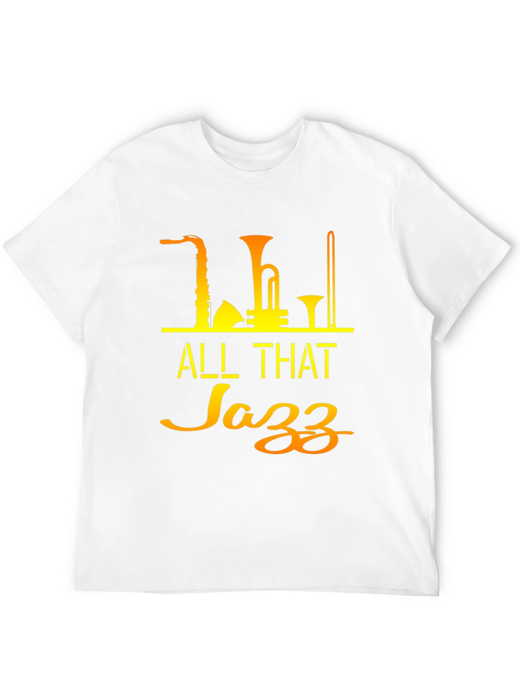 All That Jazz Black T-Shirt - Music Lover Tee