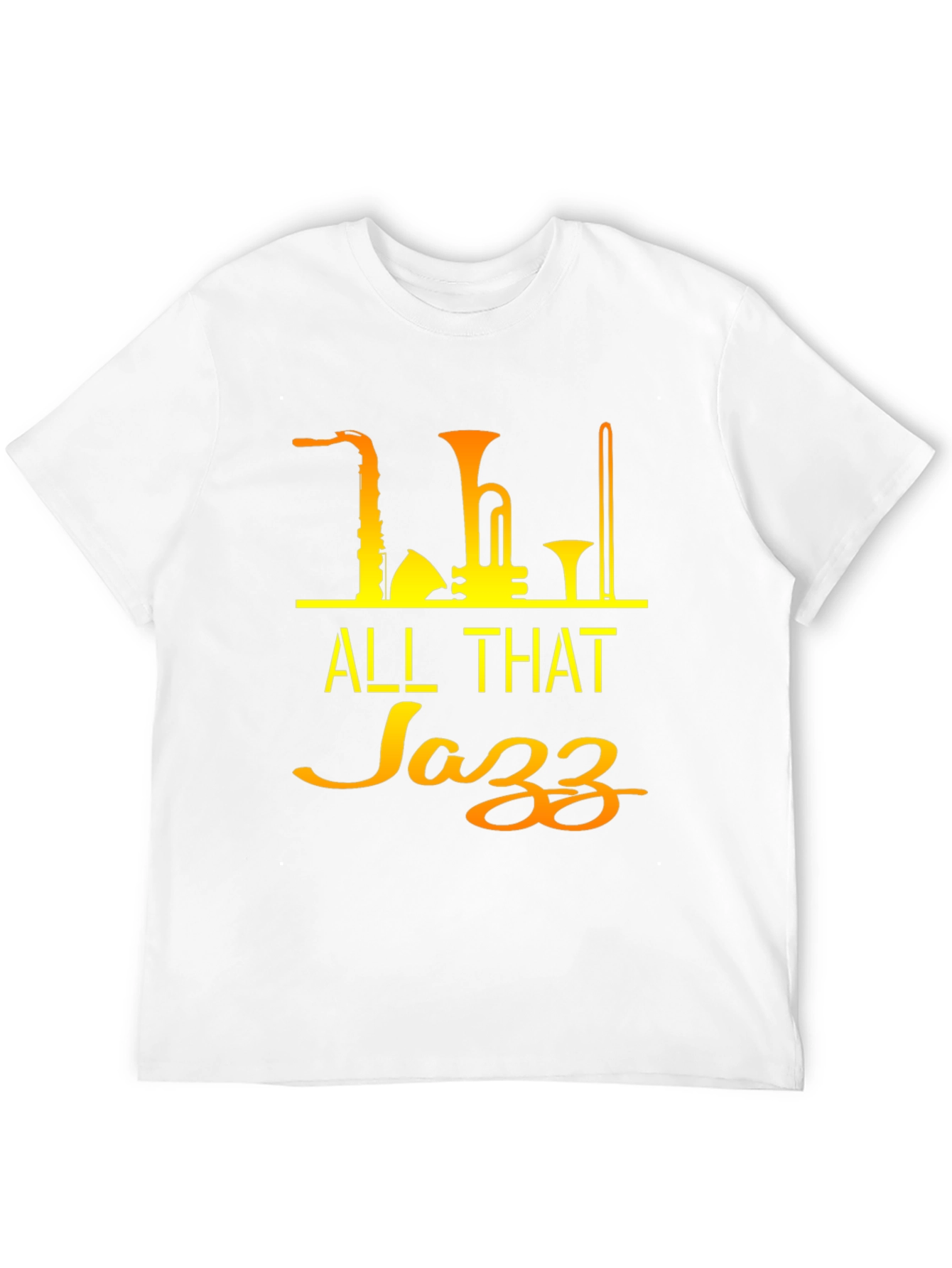 All That Jazz Black T-Shirt - Music Lover Tee