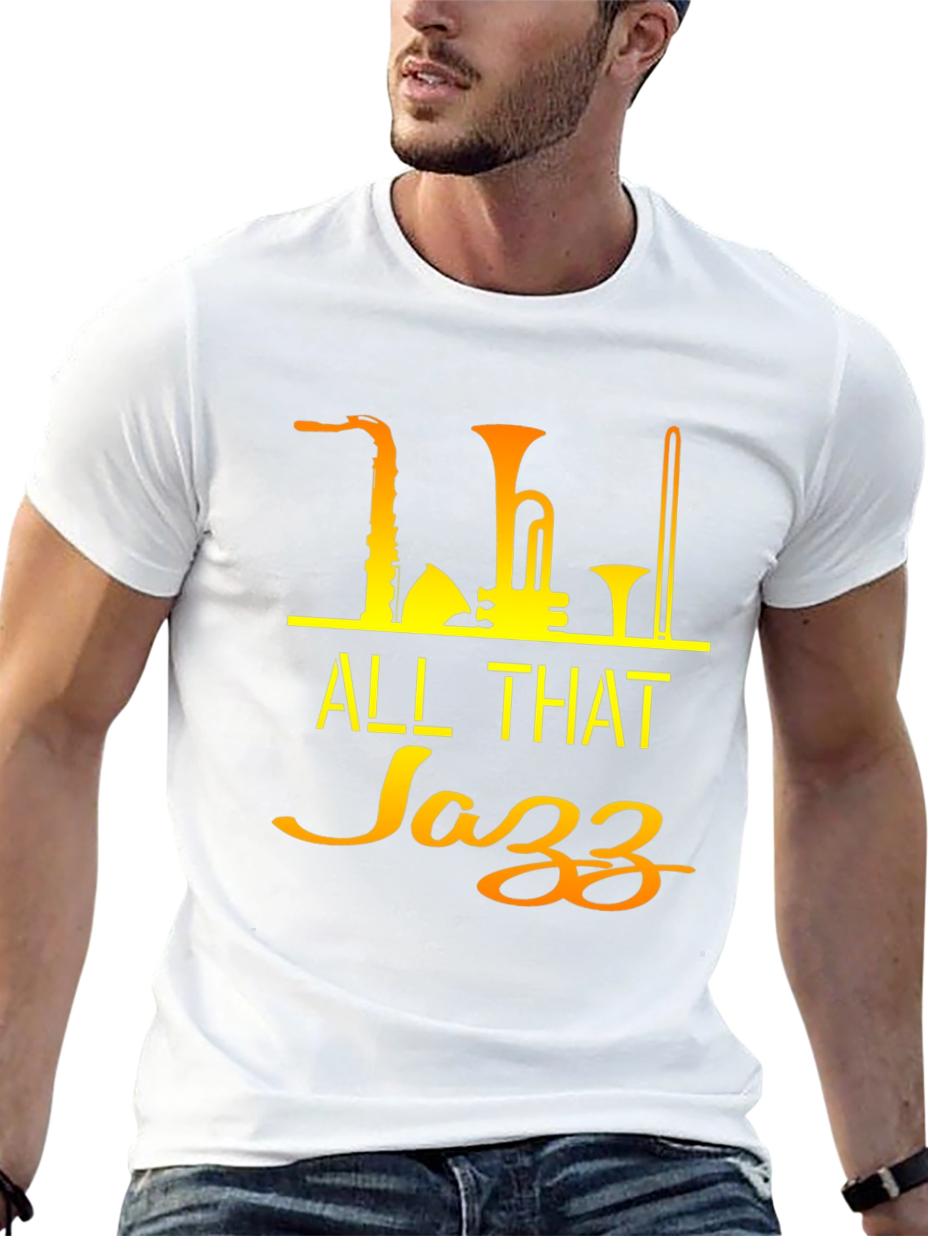 All That Jazz Black T-Shirt - Music Lover Tee