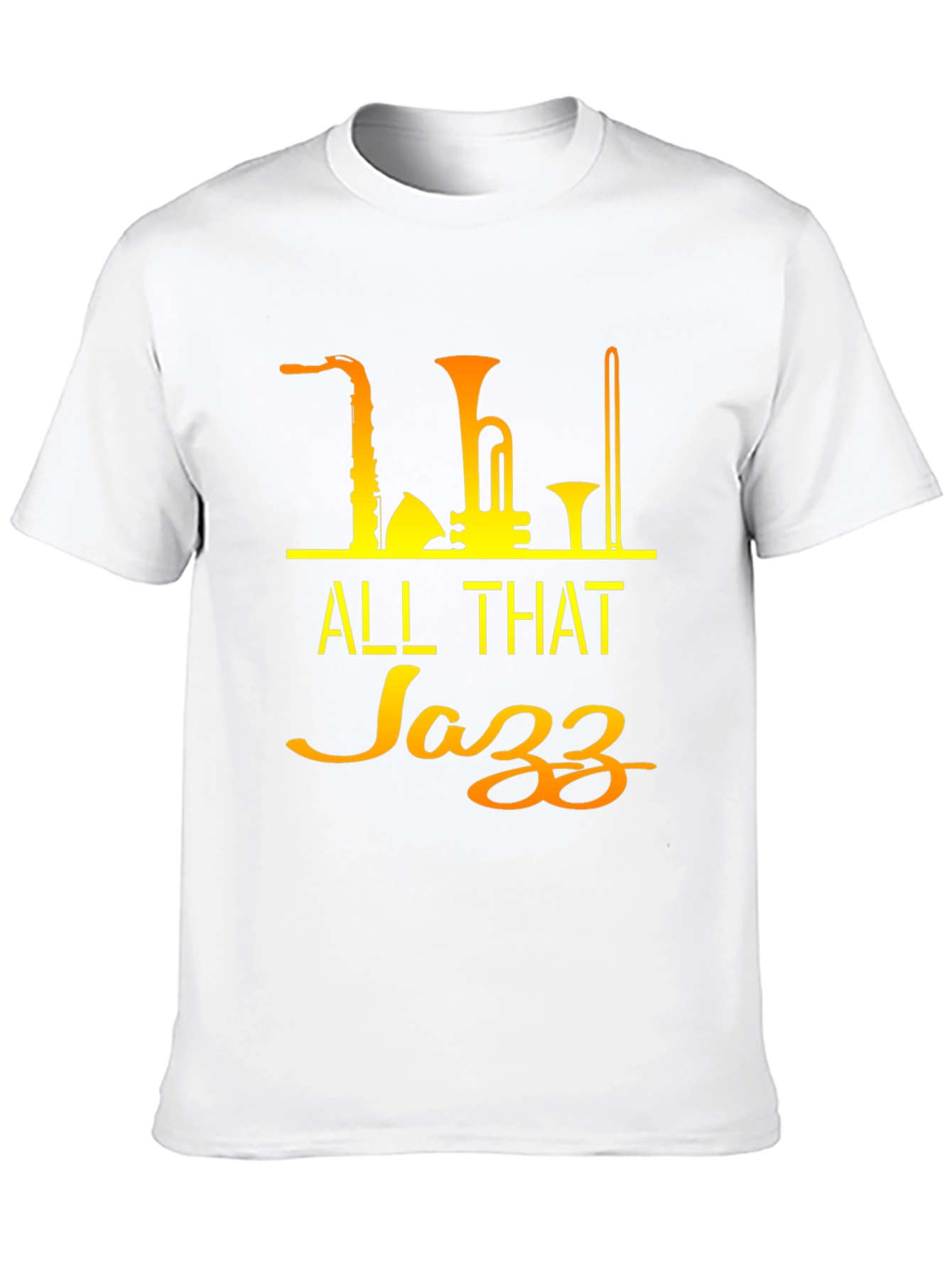 All That Jazz Black T-Shirt - Music Lover Tee