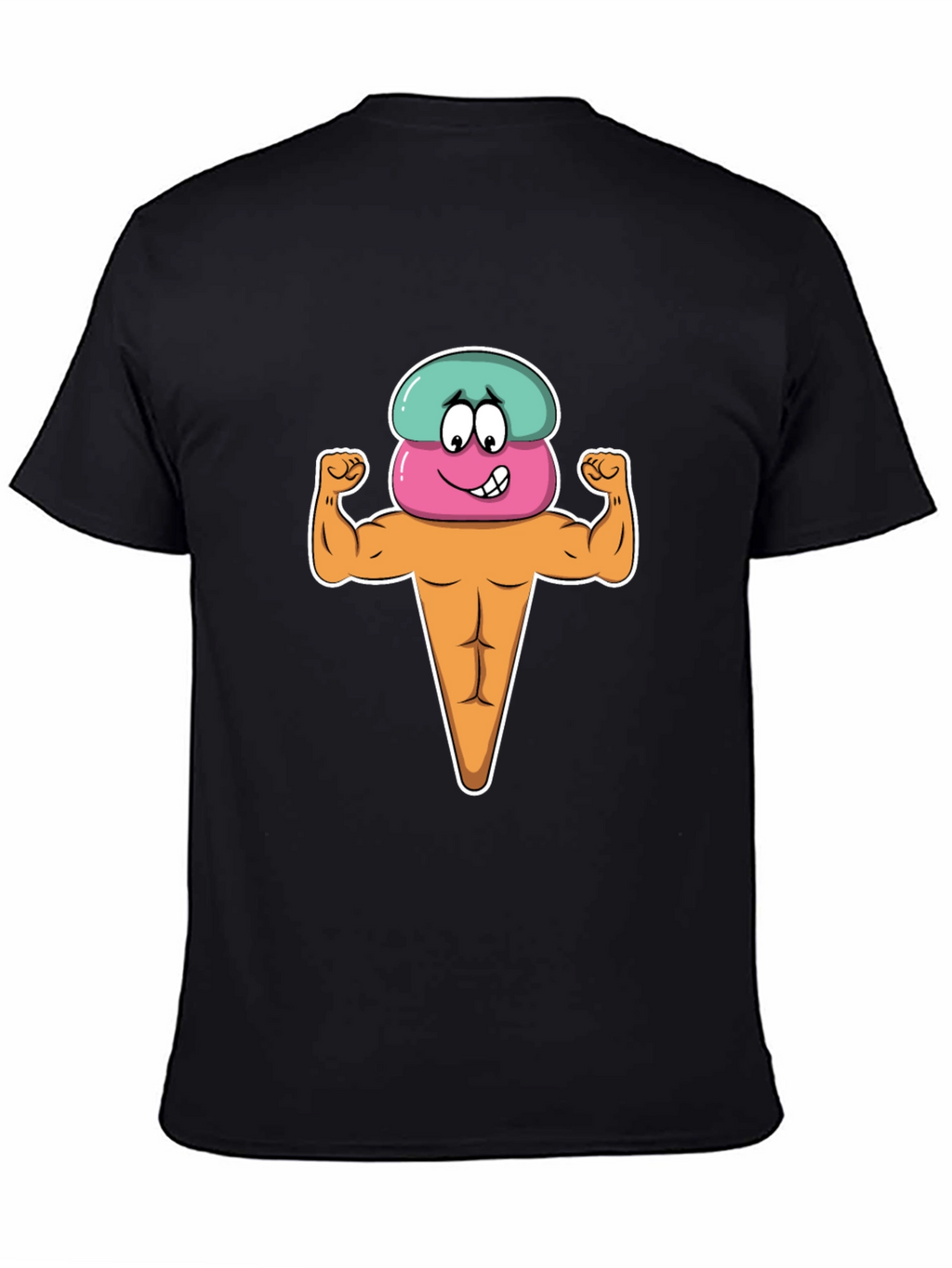 Funny Ice Cream Muscle T-Shirt