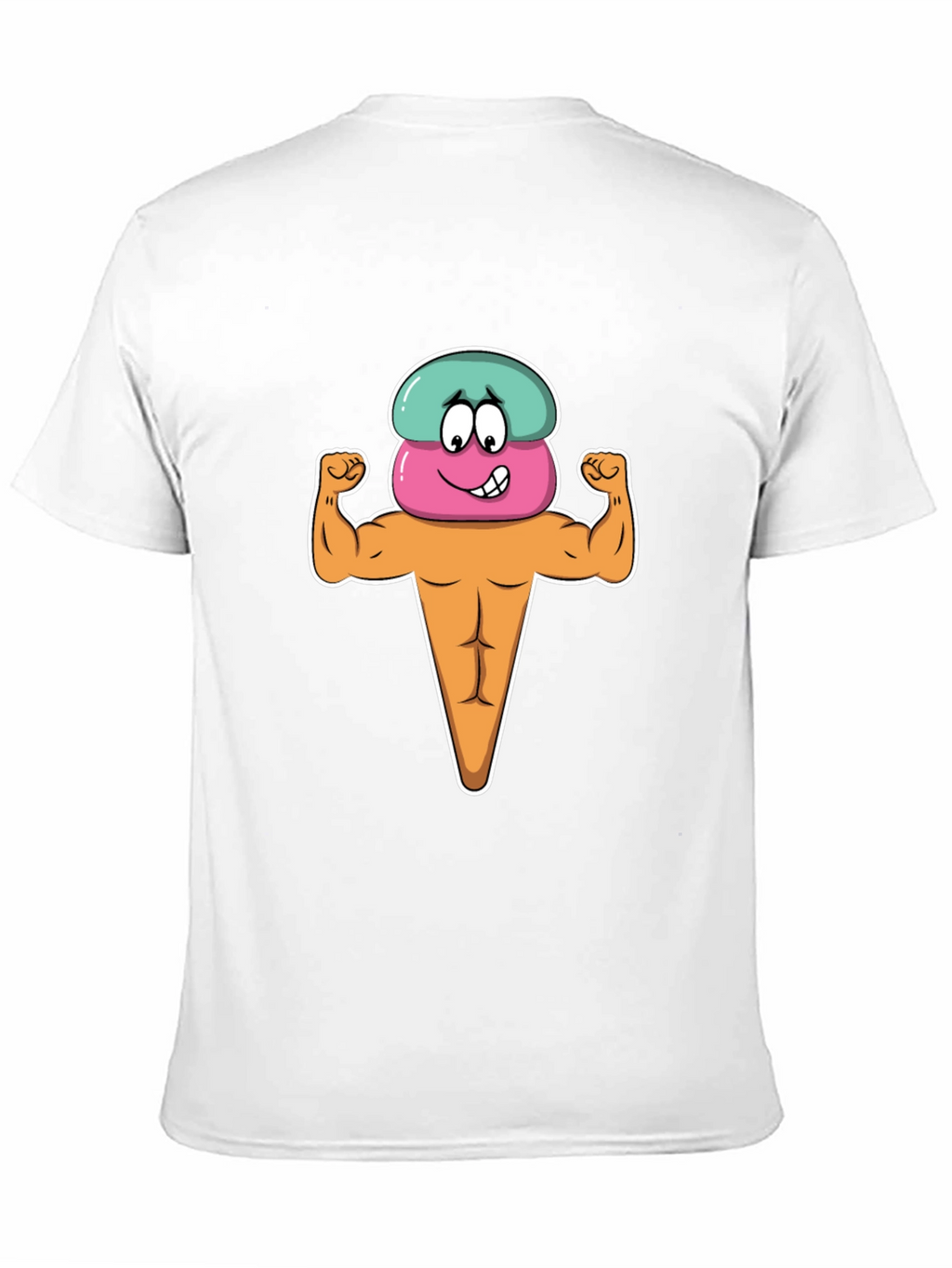 Funny Ice Cream Muscle T-Shirt