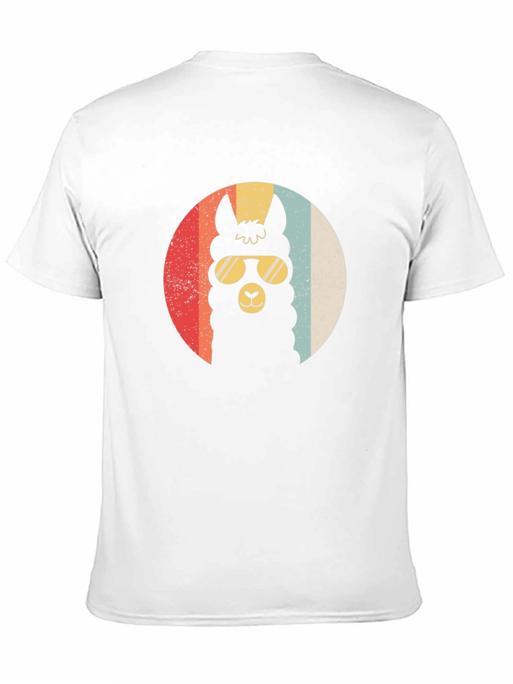 Retro Llama T-Shirt - Cool Alpaca in Sunglasses